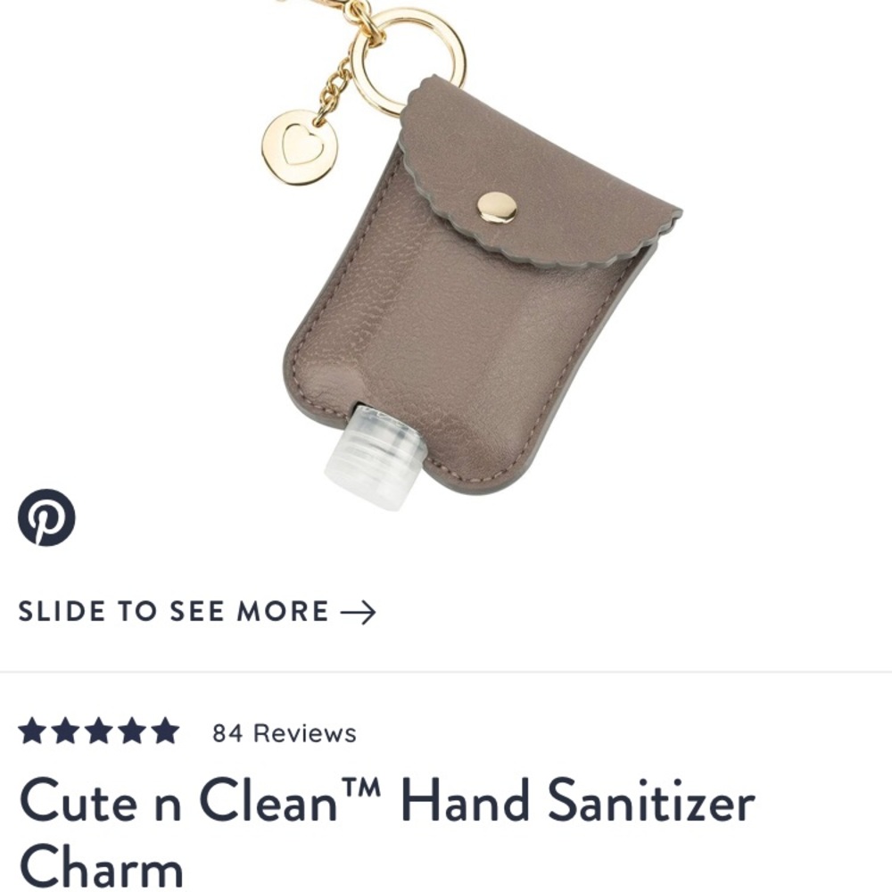 ❌❌❌SOLD❌❌❌Itzy Ritzy hand sanitizer charm